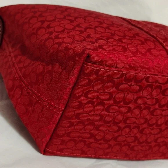 FIRM PRICE! Coach Y2K Signature Collection Mini Canvas/Leather Handbag/Wallet - Picture 10 of 16